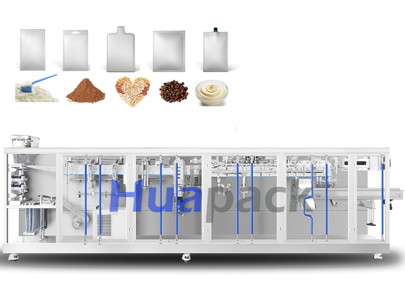  Roll Film Flat Pouch Packing Machine